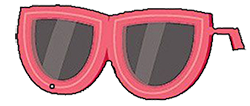 pink sunglasses